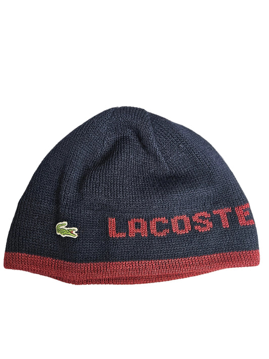 Lacoste Beanie in Einheitsgröße, aus weichem Material, mit Lacoste Logo, trägt bequem und stilvoll.