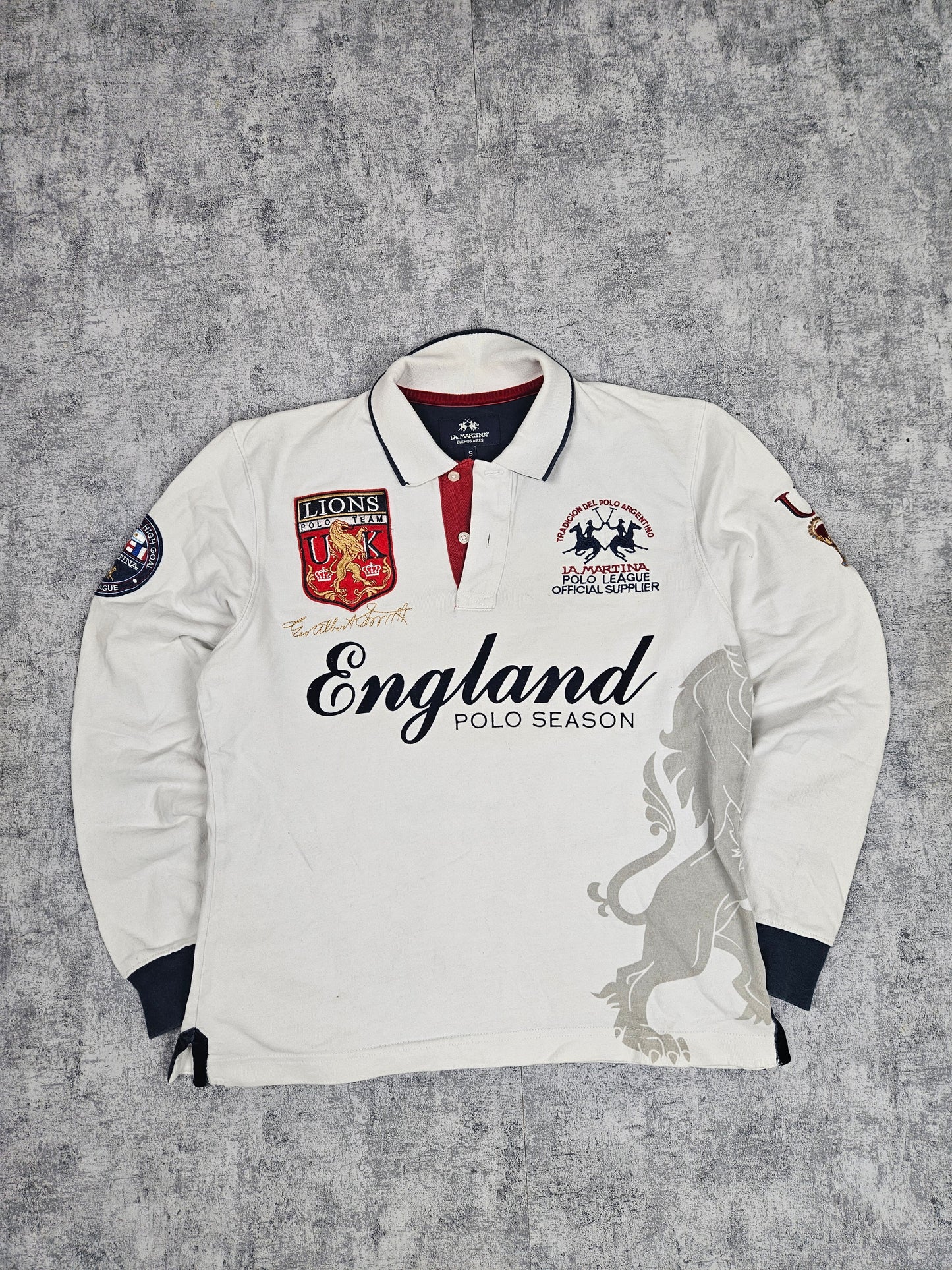 La Martina Rugby Polo Longsleeve (S)