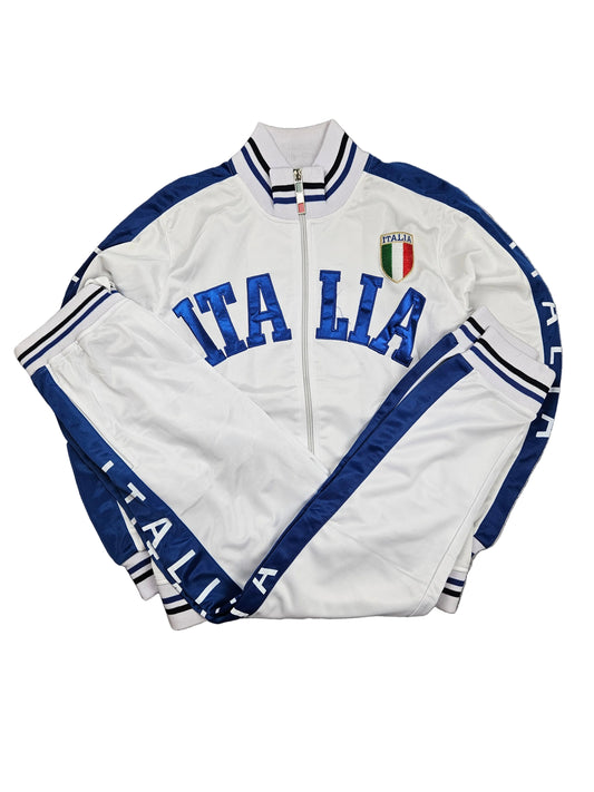 Italienischer Trainingsanzug für Damen von akivintage.de, bequemes Set aus Jacke und Hose in sportlichem Design